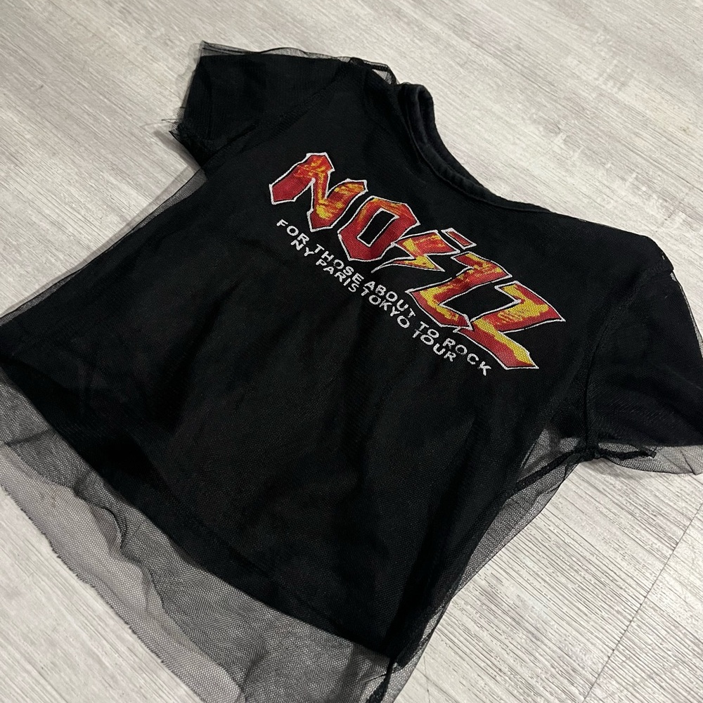 Noizz Kids Black Graphic Tee